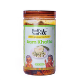 Premium Aam Khatta | Raw Green Mango Pickle | Cold Pressed Oil | 400 Gms