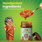 Premium Sweet Mango Pickle | Meetha Aam Achar in Traditional Homemade Style | Sweet Mango Pickle for Meals | No Preservatives No Artificial Colour
