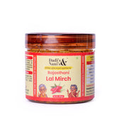 Premium Lal Mirch Achar | Rajasthani Stuffed Red Chilli Pickle in Cold Pressed Oil | Traditional Homemade Style Mirchi Achar | No Preservatives No Artificial Colour | 150 g