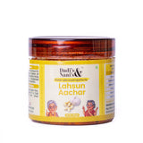 Premium Lahsun Pickle | Traditional Garlic Achar in Cold Pressed Oil | Homemade Style Indian Pickle | No Preservatives No Artificial Colour | 150 g