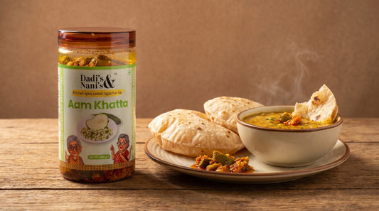 With Roti & Dal