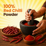 Premium Lal Mirch Powder | Red Chilli Powder Made from Quality Red Chillies | Traditional Indian Spice for Everyday Cooking | No Added Colour | 500 g