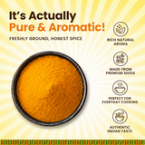 Premium Haldi Powder | Turmeric Powder Made from Selected Turmeric Roots | Traditional Indian Spice for Everyday Cooking | No Added Colour | 500 g