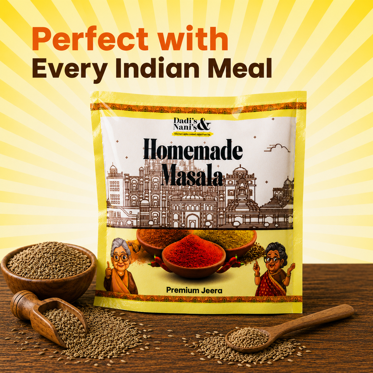 Premium Jeera | Whole Cumin Seeds for Tempering and Everyday Cooking | Traditional Indian Spice | No Added Colour | 500 g