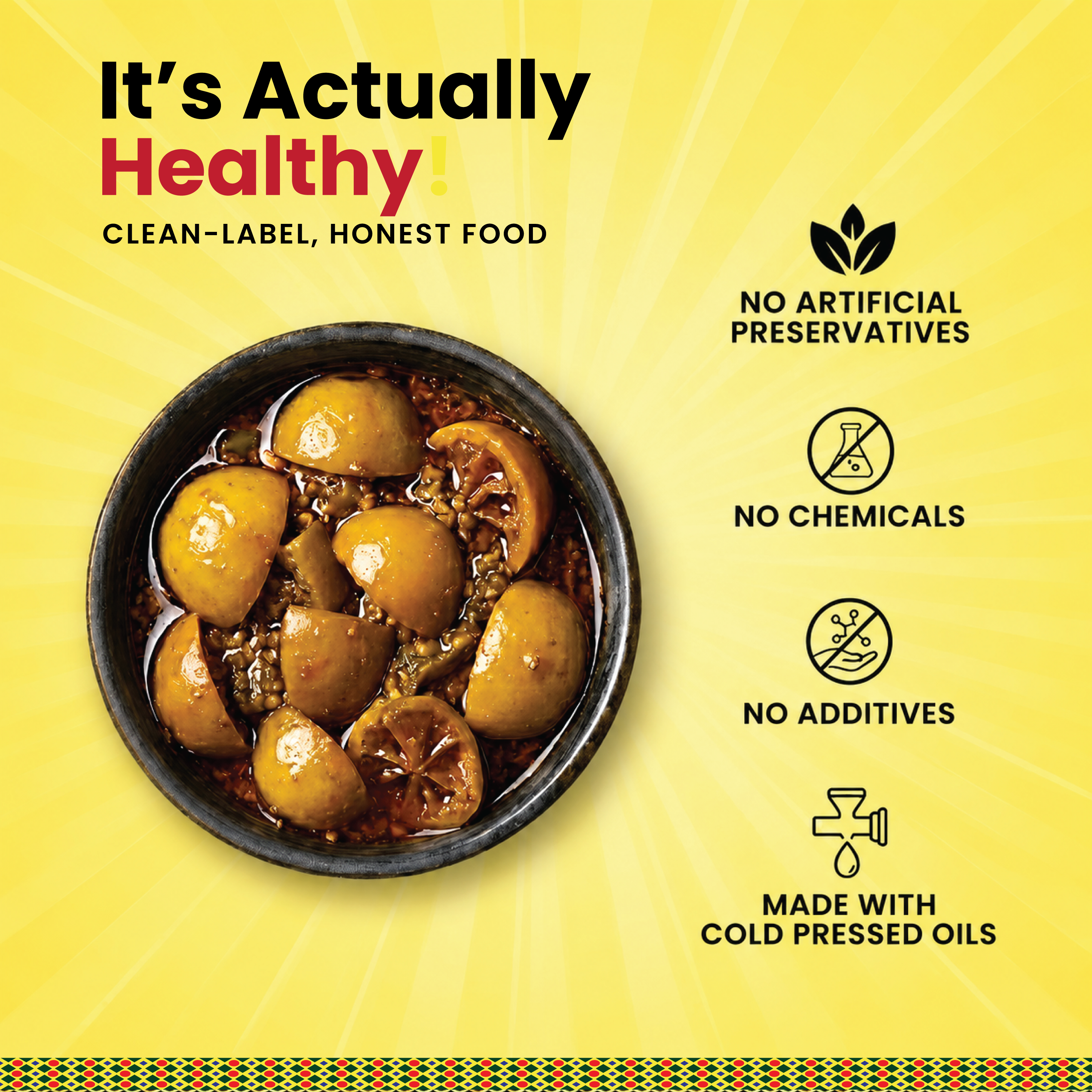 Premium Sweet Lemon Pickle with Jaggery | No Preservatives No Artificial Color | 500 g