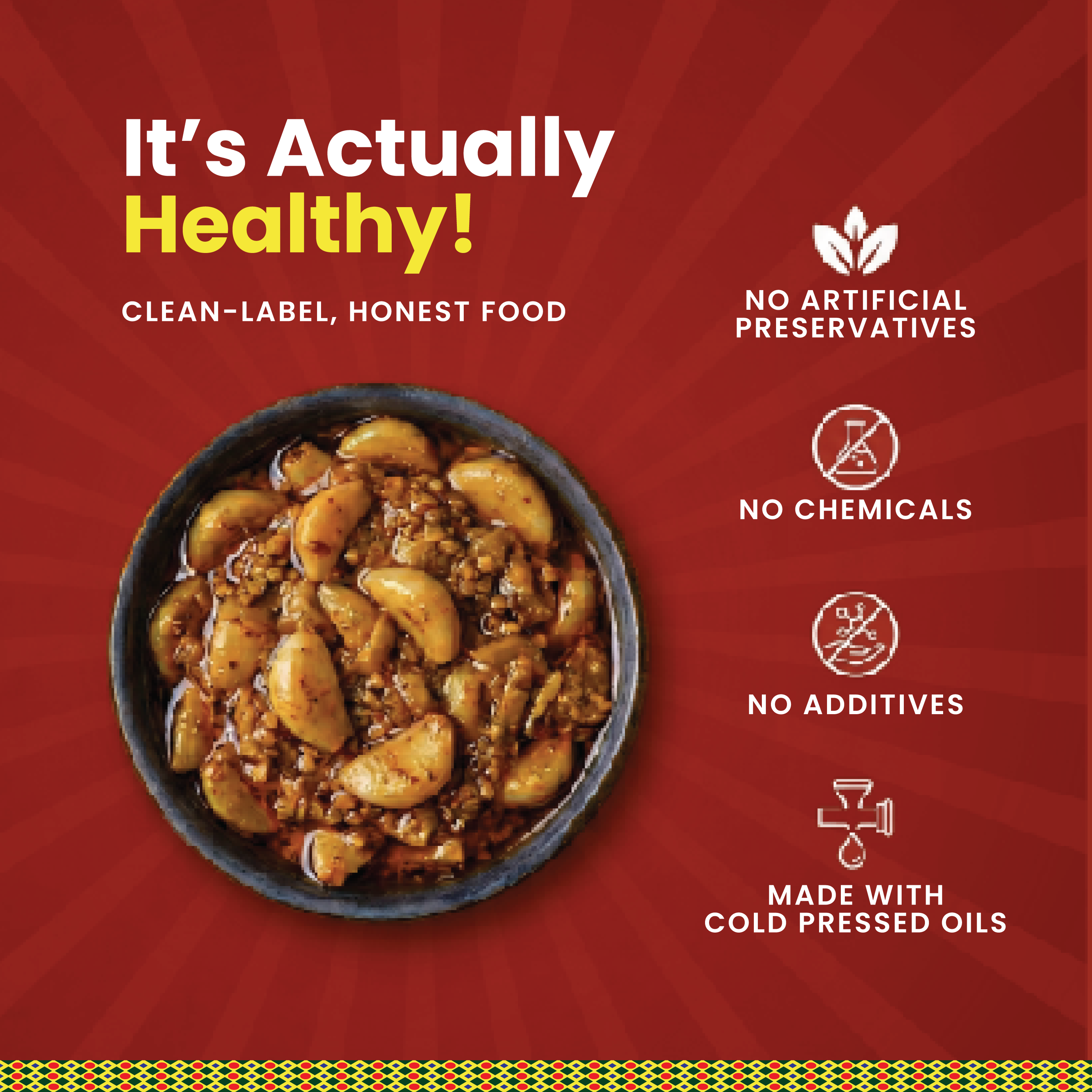 Premium Lahsun Pickle | Traditional Garlic Achar in Cold Pressed Oil |  No Preservatives No Artificial Colour