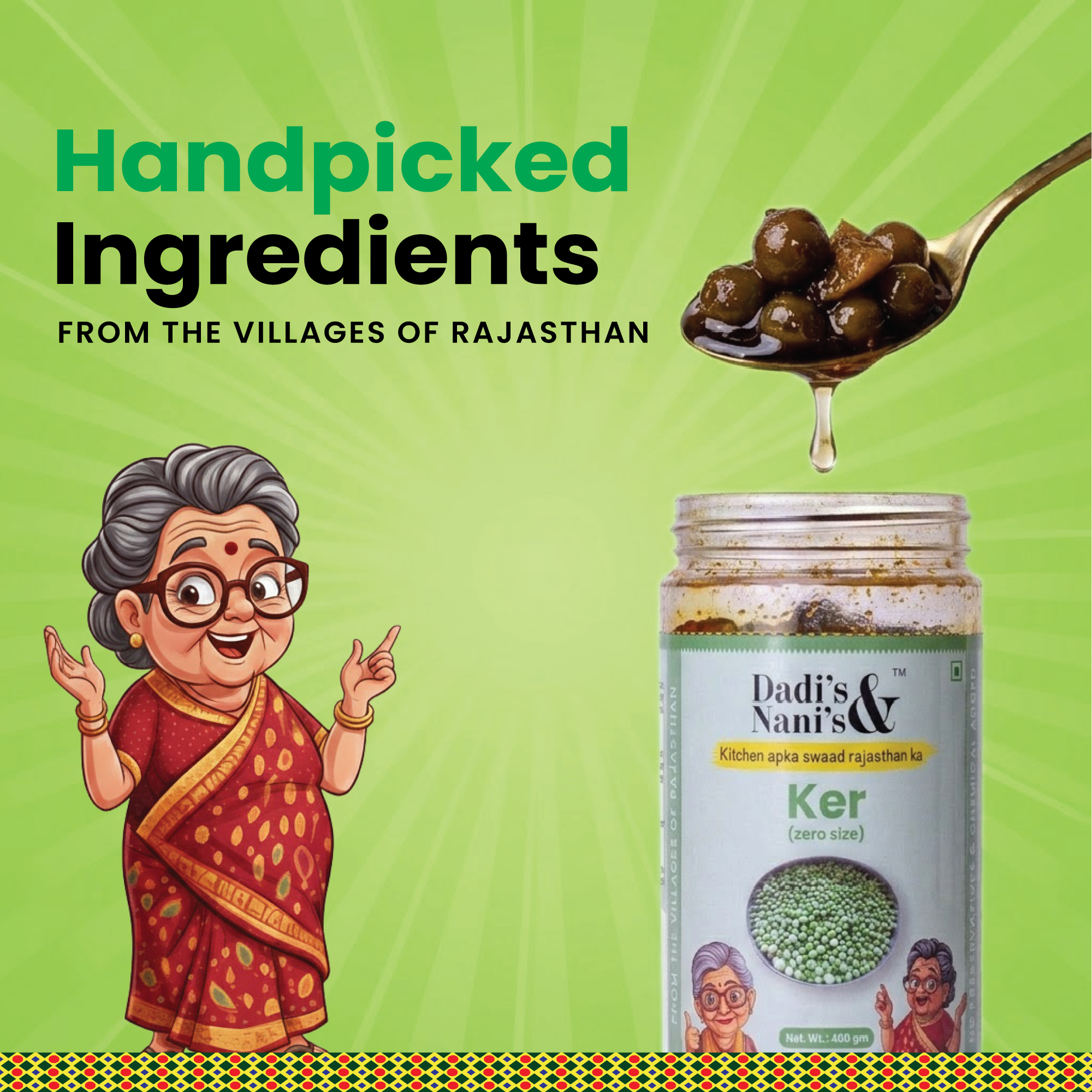 Premium Ker Pickle | Traditional Rajasthani Recipe | Natural Cold Pressed Oil