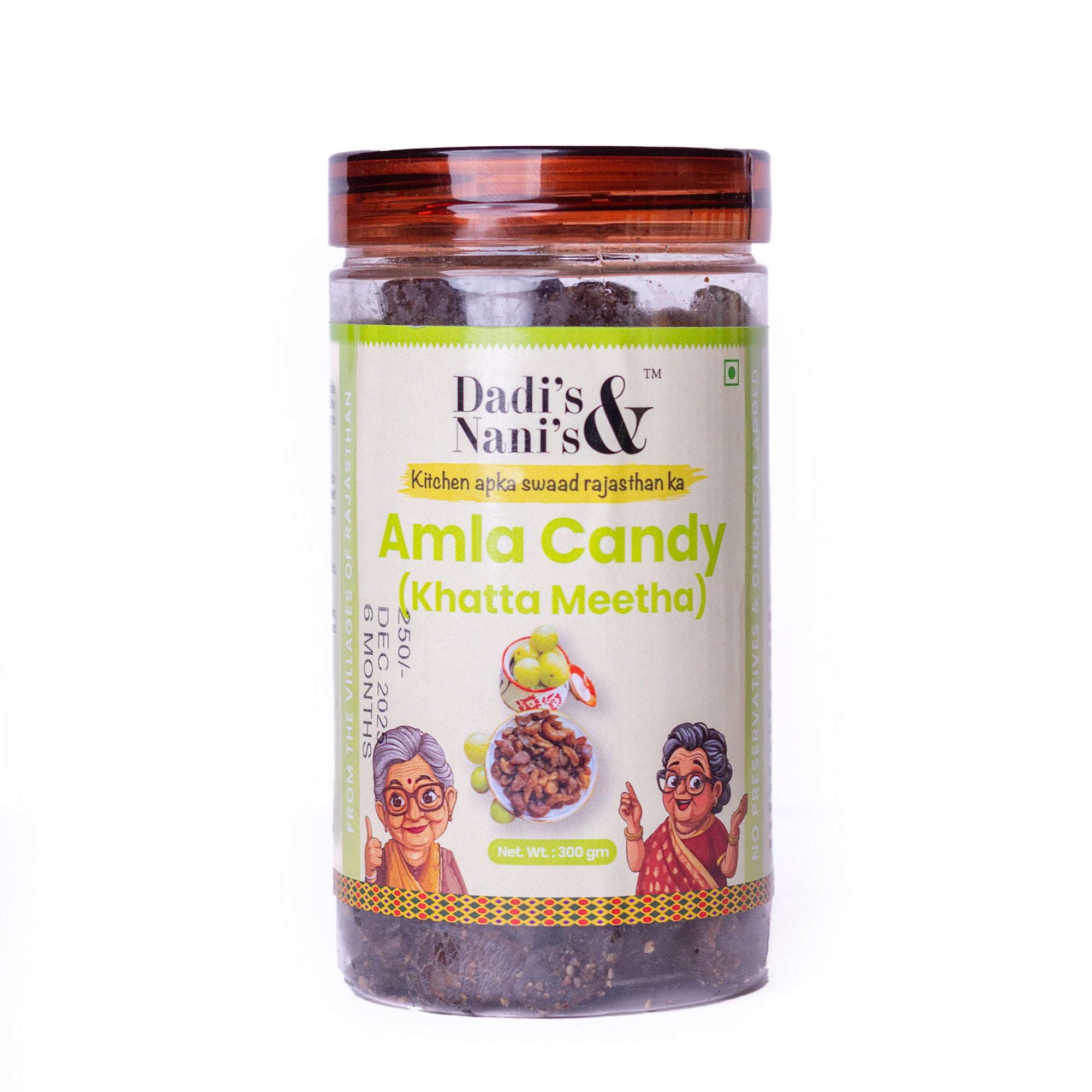 Premium Amla Candy | Sweet and Tangy Gooseberry Candy | Traditional Snack Bites for Everyday Use | No Artificial Colour | 300 g