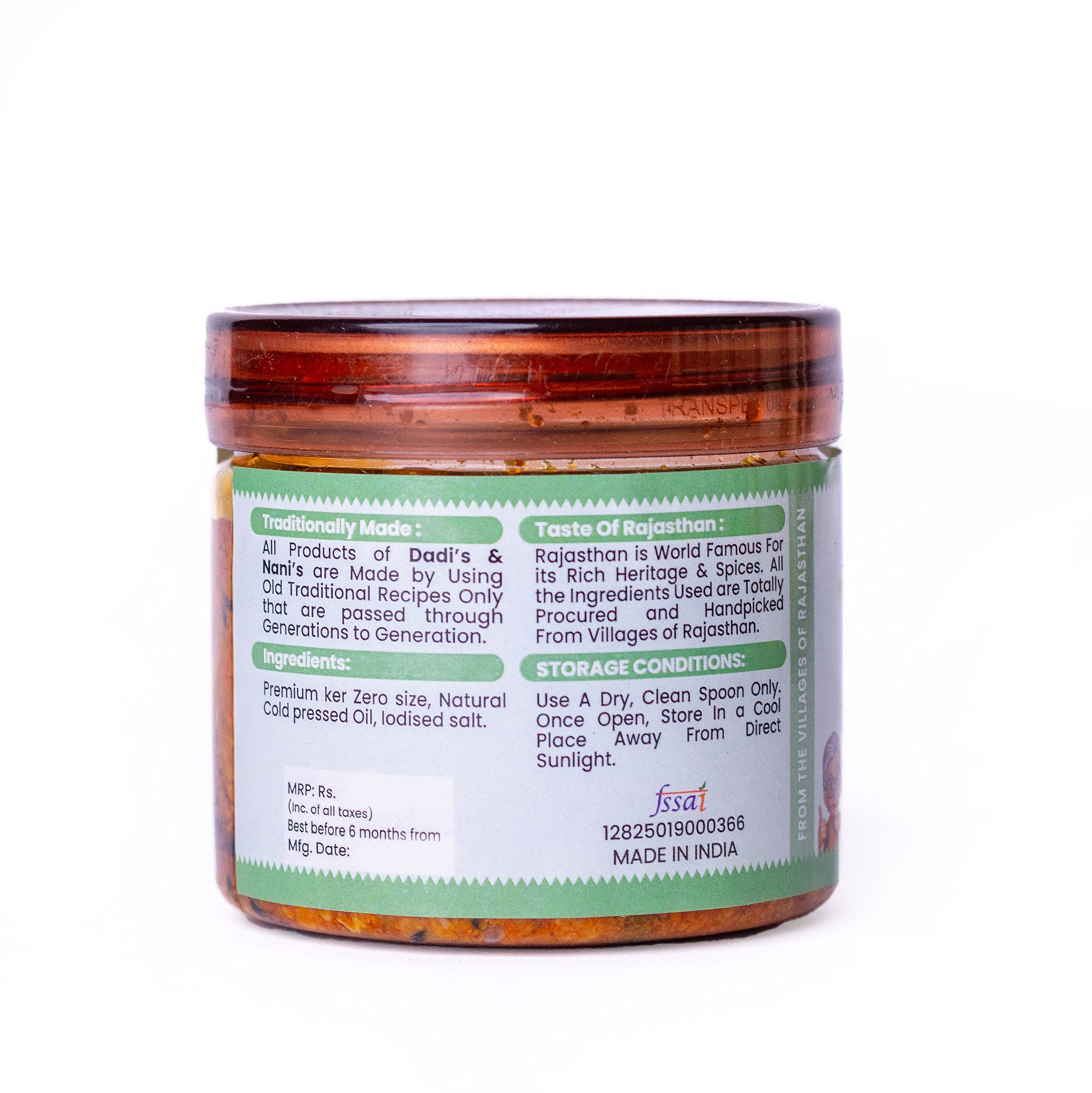 Premium Ker Pickle | Traditional Rajasthani Recipe | Natural Cold Pressed Oil