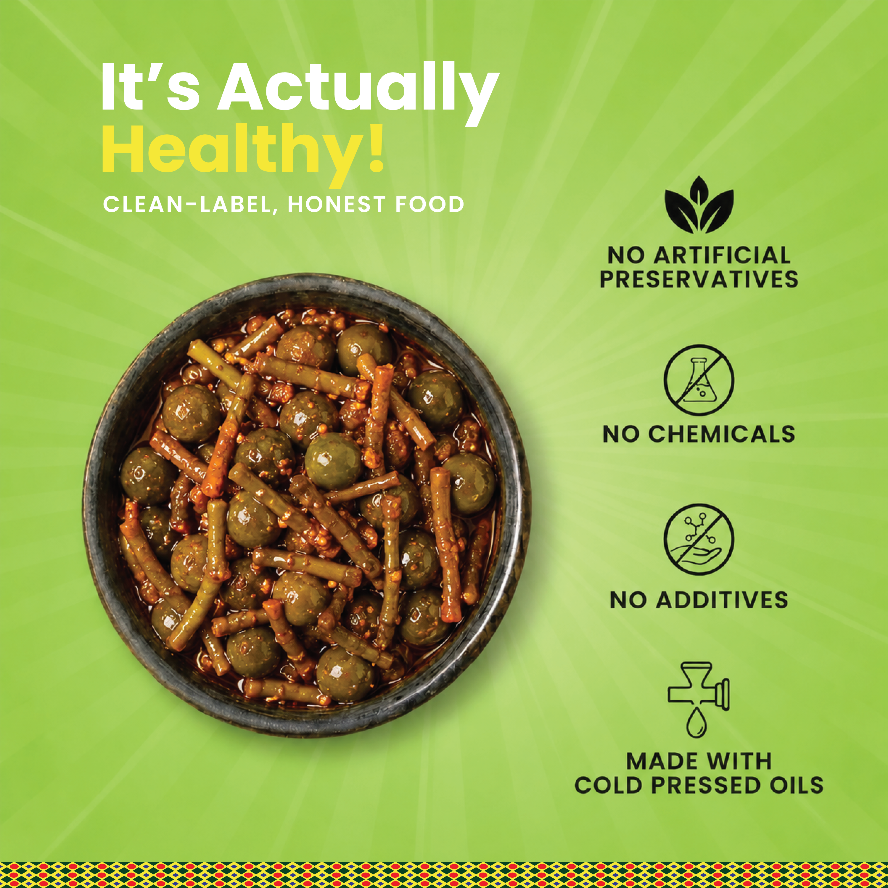Premium Ker Sangri Pickle | Rajasthani Traditional Mix | Cold Pressed Oil