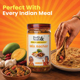 Premium Mix Veg Pickle | Mixed Vegetable Achar in Cold Pressed Oil | Traditional Homemade Style Pickle | No Preservatives No Artificial Colour | 400 g