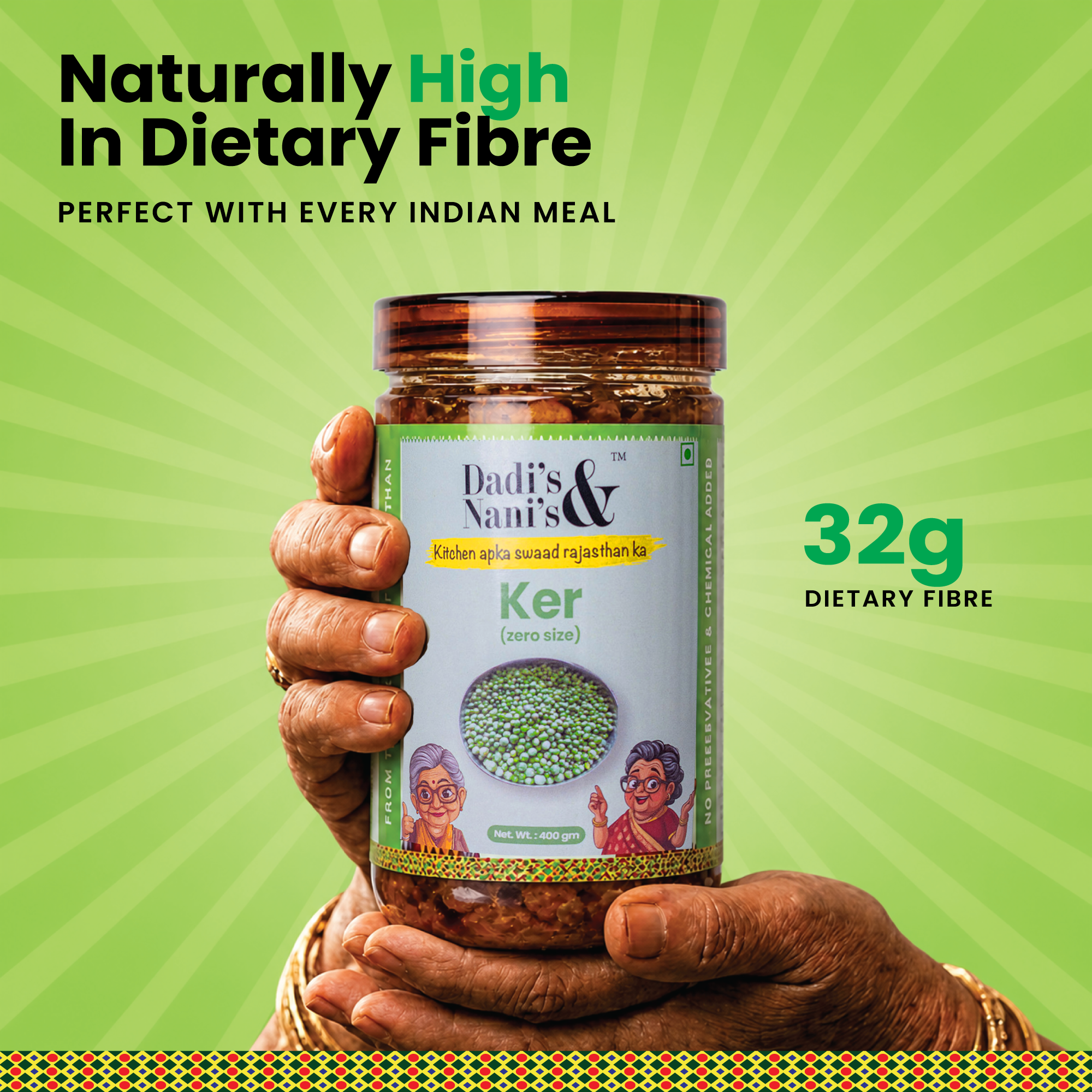 Premium Ker Pickle | Traditional Rajasthani Recipe | Natural Cold Pressed Oil