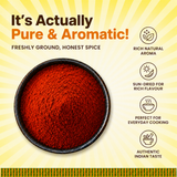 Premium Lal Mirch Powder | Red Chilli Powder Made from Quality Red Chillies | Traditional Indian Spice for Everyday Cooking | No Added Colour | 500 g