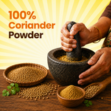 Premium Dhaniya Powder | Coriander Powder Made from Coriander Seeds | Traditional Indian Spice for Everyday Cooking | No Added Colour | 500 g
